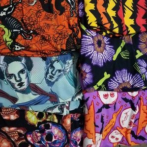 6 pairs TC2 LuLaRoe Halloween leggings